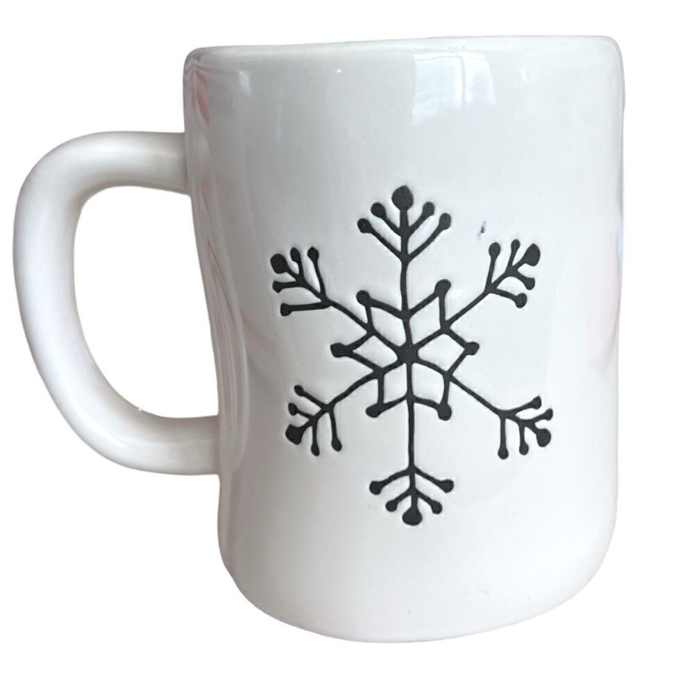 NEW! Rae Dunn White Christmas Ceramic Mug - Picture 3 of 5